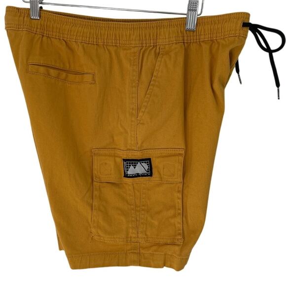 Brooklyn Cloth Men's Shorts Yellow Gold Elastic Tie Waist Large Japanese - Picture 3 of 7